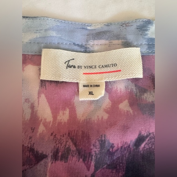 Multicolor Abstract Print Blouse - Picture 2 of 2